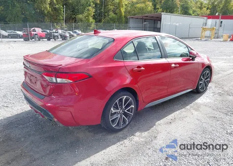 2020 Toyota Corolla Se из США, поврежденный, VIN JTDP4RCE8LJ040100